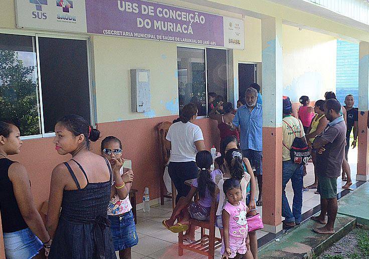 Ação de saúde na Comunidade de Conceição Muriacá